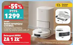 Biedronka Robot sprzątający L10 Ultra z funkcją mopowania, 5300 Pa, bateria 5200 mAh x8 oferta