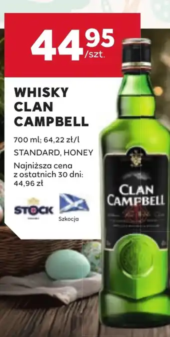 Stokrotka Whisky Clan campbell oferta