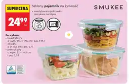 Biedronka Szklany pojemnik na żywność, różne rodzaje oferta