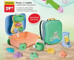 Biedronka Plecak z zabawkami do piasku oferta