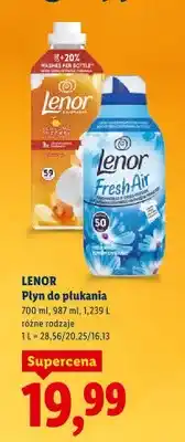 Lidl Płyn do płukania, różne rodzaje oferta