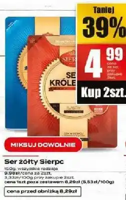 Supeco Ser żółty Sierpc oferta