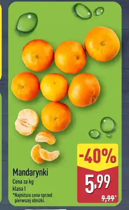 ALDI Mandarynki oferta