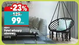 Biedronka Fotel wiszący ażurowy czarny oferta