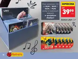 Biedronka Zestaw płyt CD oferta