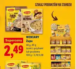Lidl Zupa instant - żurek z grzybami oferta