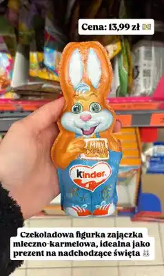 Biedronka Czekoladowa figurka zajączka mleczno-karmelowa oferta