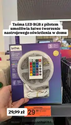 Biedronka Taśma LED RGB wodoodporna z pilotem 5m oferta