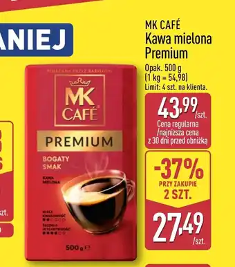 ALDI Kawa mielona MK Cafe oferta