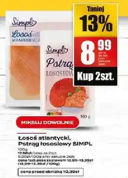 Supeco Łosoś atlantycki Pstrąg tęczowy SIMPL oferta