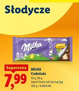Lidl Czekolada Sweet Easter oferta