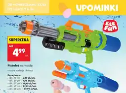Biedronka Pistolet na wodę, różne rodzaje i kolory oferta