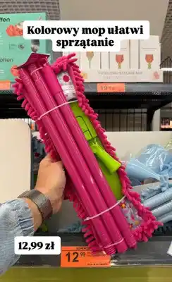Biedronka Kolorowy mop oferta