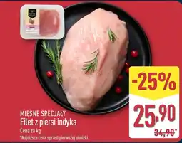 ALDI Filet z piersi indyka Mięsne Specjały oferta