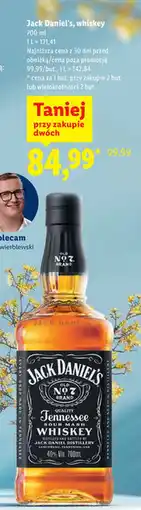 Lidl Whiskey Jack Daniel's oferta