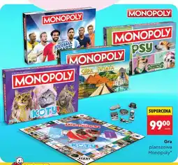 Biedronka Gra planszowa Monopoly, różne rodzaje oferta