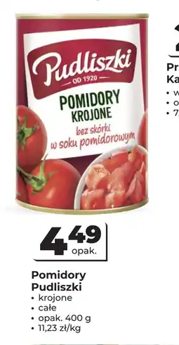 Odido Pomidory krojone Pudliszki oferta