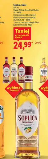 Lidl Likier Soplica oferta