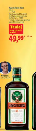 Lidl Likier Jägermeister oferta