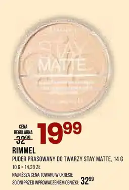 Drogerie Natura Puder do twarzy Rimmel oferta