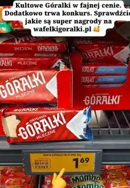 Biedronka Wafle mleczne oferta