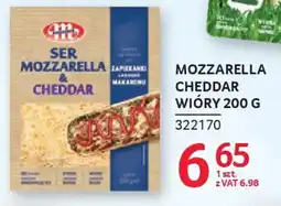 Selgros Mozzarella cheddar wióry oferta
