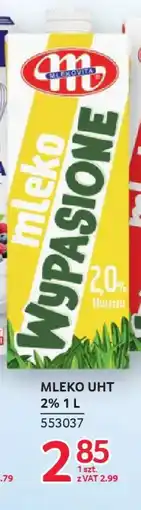 Selgros Mleko uht 2% oferta