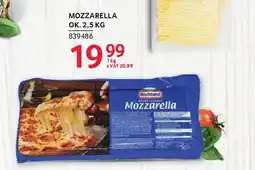 Selgros Mozzarella oferta