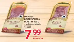 Selgros Wędlina dojrzewająca plastry oferta