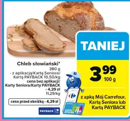 Carrefour Chleb Carrefour oferta