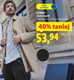 Lidl Trencz Livergy oferta