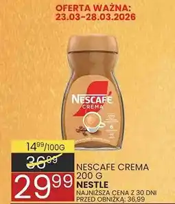Wafelek Kawa rozpuszczalna Crema oferta