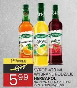 Wafelek Syrop 420 ml wybrane rodzaje Herbapol oferta