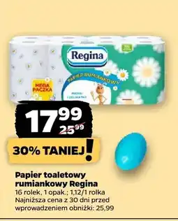 Netto Papier toaletowy rumiankowy Regina oferta