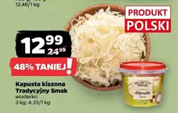 Netto Kapusta kiszona tradycyjny smak oferta