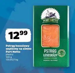 Netto Pstrąg łososiowy wędzony na zimno plastry oferta