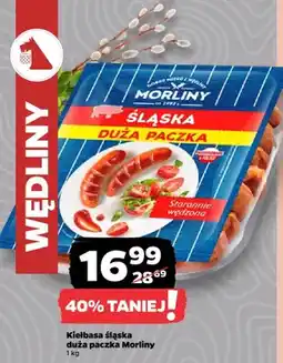 Netto Kiełbasa śląska duża paczka oferta
