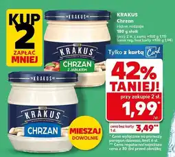Kaufland Chrzan z jabłkiem różne rodzaje oferta