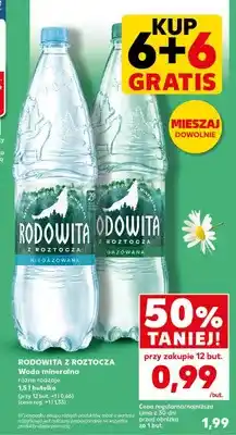 Kaufland Woda mineralna niegazowana / gazowana oferta
