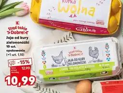 Kaufland Jaja od kury zielononóżki oferta