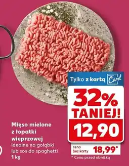 Kaufland Mięso mielone z łopatki wieprzowej oferta