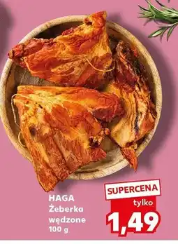 Kaufland Żeberka wędzone oferta