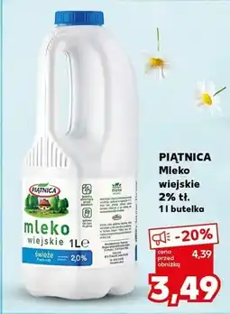 Kaufland Mleko wiejskie 2% tł oferta