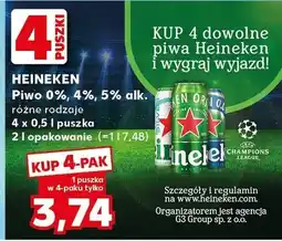 Kaufland Piwo Heineken różne rodzaje oferta