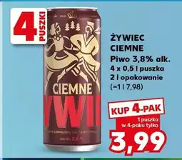 Kaufland Piwo Żywiec Ciemne oferta