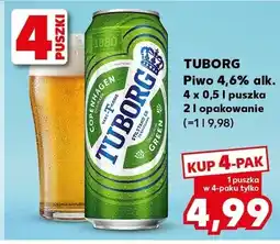 Kaufland Piwo Tuborg oferta
