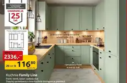 Black Red White Kuchnia Family Line front Verdi kolor szałwia mat oferta