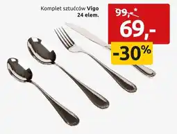 Black Red White Komplet sztućców Vigo 24 elem oferta