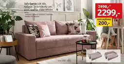 Black Red White Sofa Garcia LUX 3DL oferta