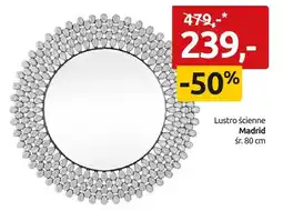 Black Red White Lustro ścienne Madrid śr. 80 cm oferta